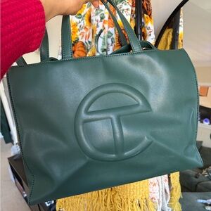 Telfar Forest Green Tote Bag